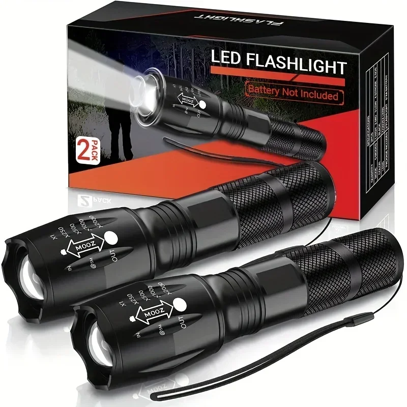 Power Banks - Latarki LED T6 dużej mocy Latarka