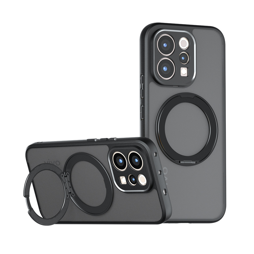 Matte Hard Pc Back Case - Etui z twardym pierścieniem i magnetycznym
