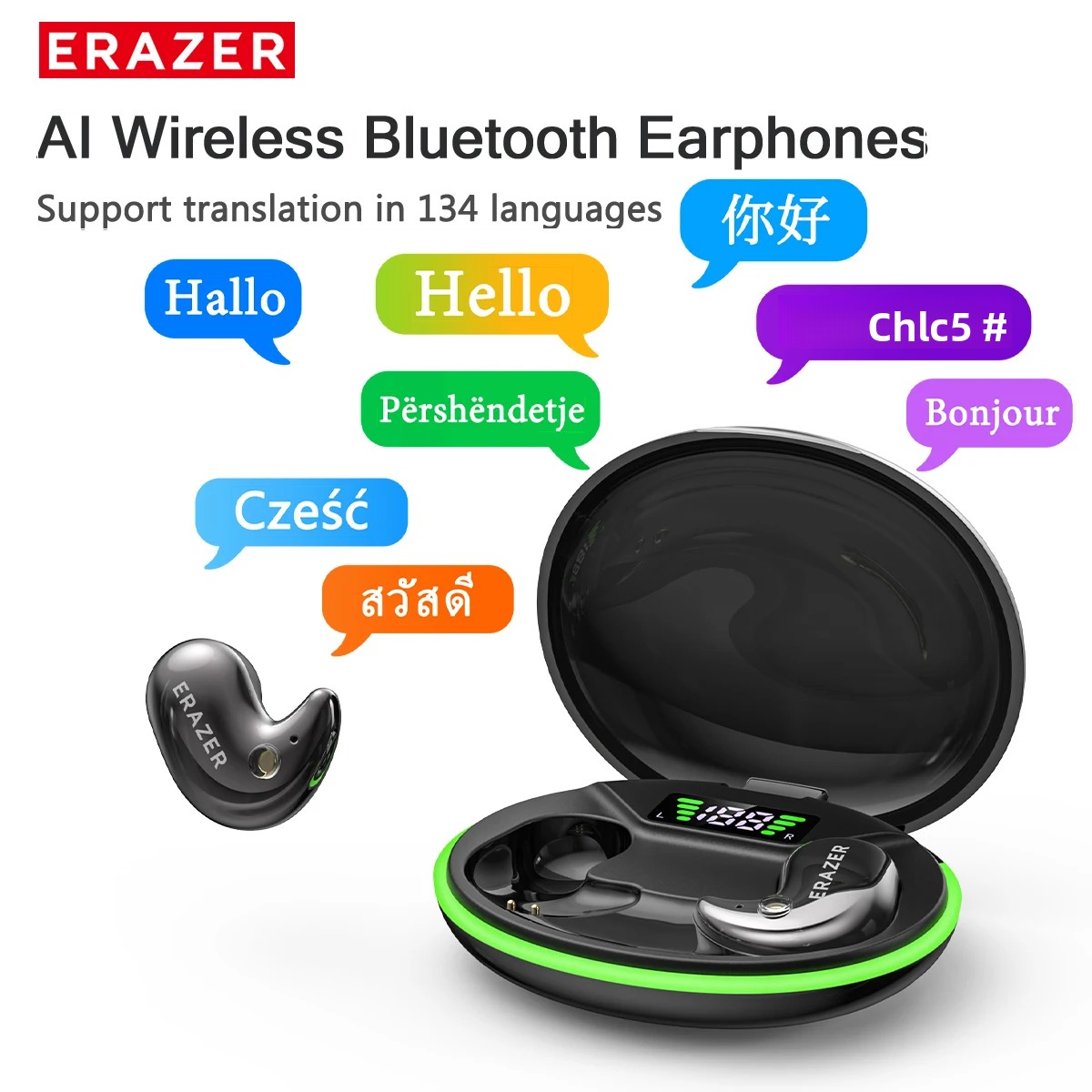 Phone Cases - Słuchawki douszne Bluetooth EARZER XF58 z