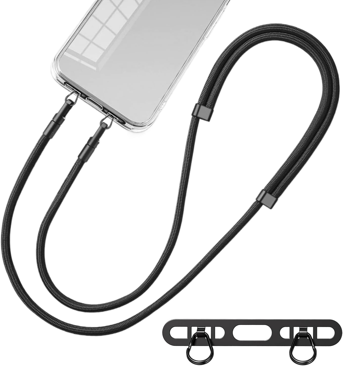 Smycz do telefonu komórkowego, – Crossbody Lanyard Neck Strap Case recenzja i cena