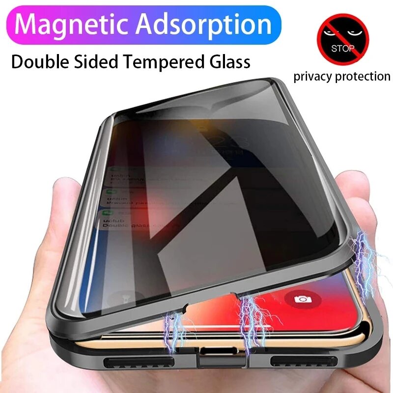 Etui na telefon Huawei nova Y7 – Anti Spy Privacy Glass Case recenzja i cena
