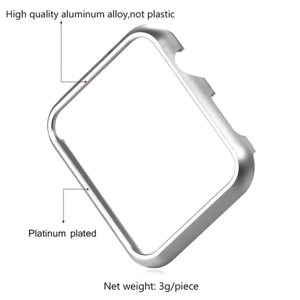 Metalowa osłona na Apple Watch – Metal Bumper Aluminum Frame Case recenzja i cena