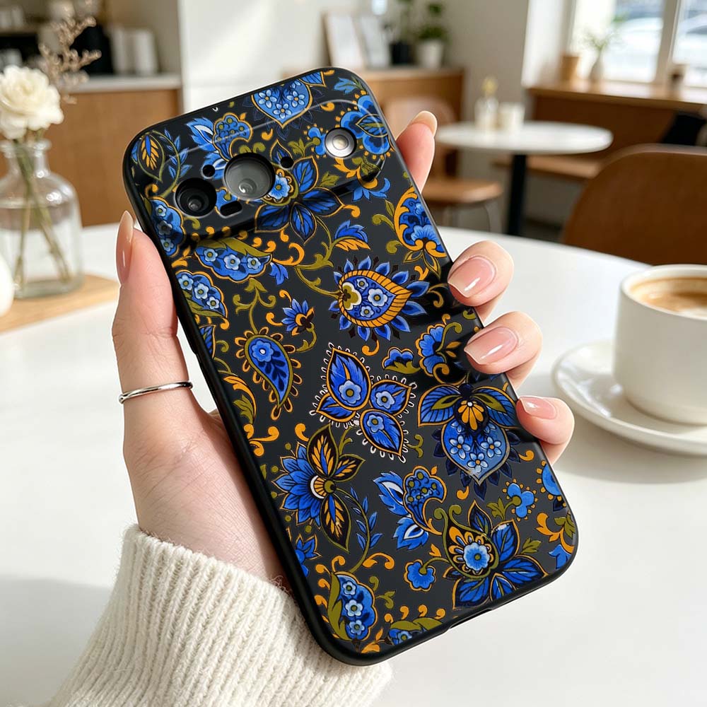 Silikonowe etui z kwiatowym wz – Vintage Floral Pattern Soft Case recenzja i cena