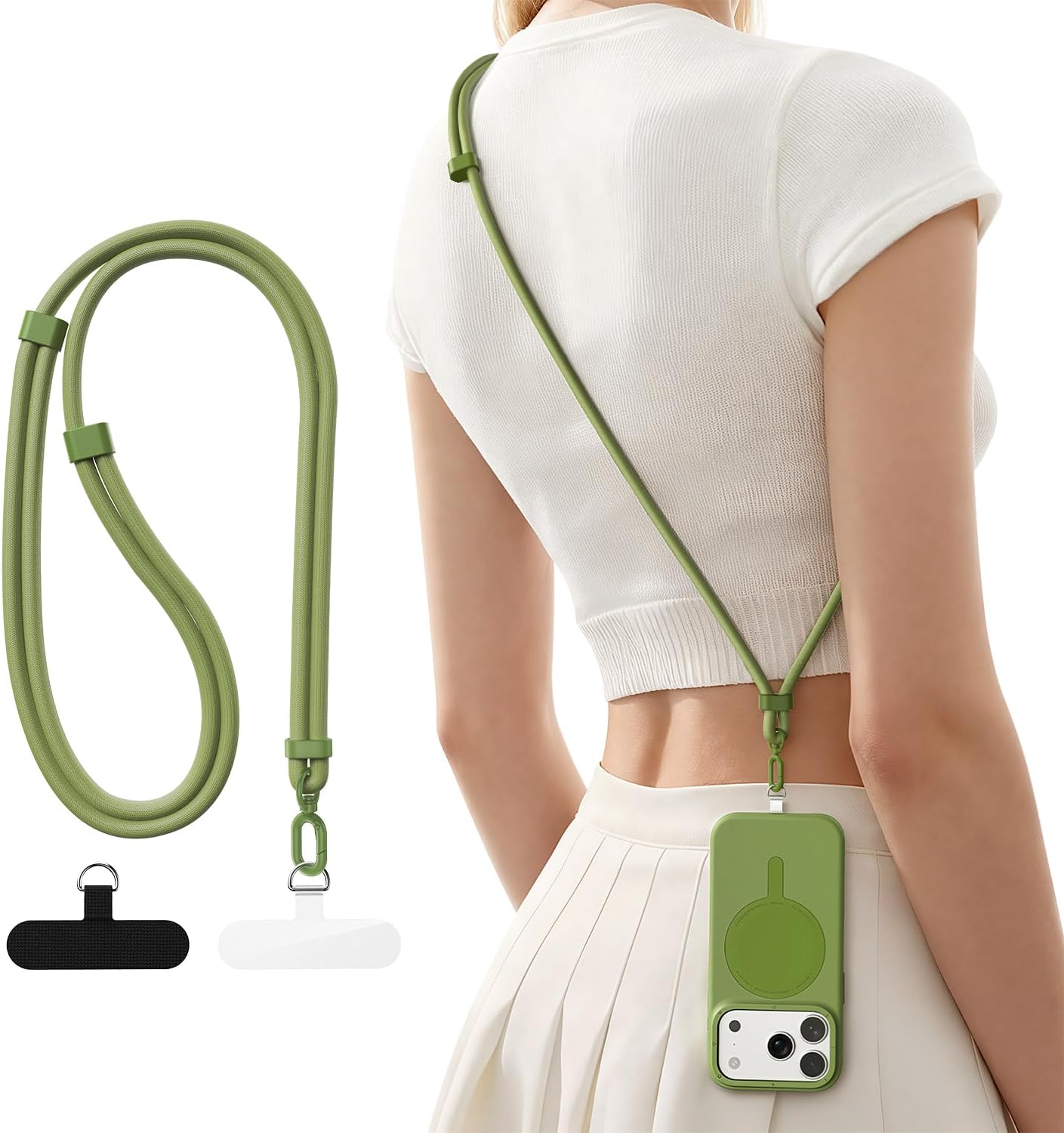 Smycz do telefonu do noszenia  – Crossbody Lanyard Neck Strap Case recenzja i cena