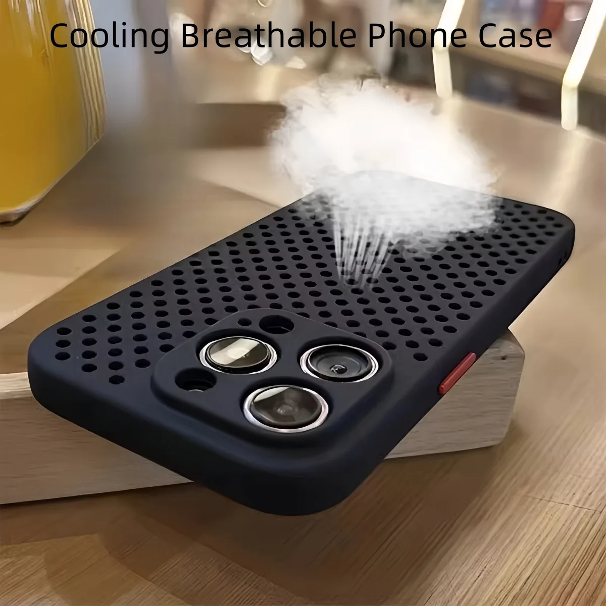 Chłodzące etui na telefon z ro – Heat Dissipation Mesh Breathable Case recenzja i cena
