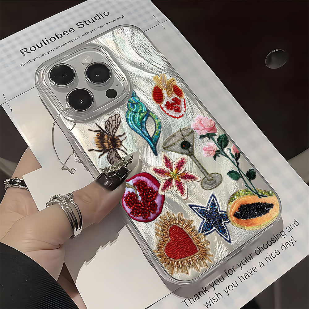 Etui na telefon z wzorem kolaż – Vintage Floral Pattern Soft Case recenzja i cena